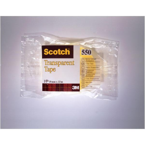 3M SCOTCH 550 NASTRO ADESIVO 19MMx33M